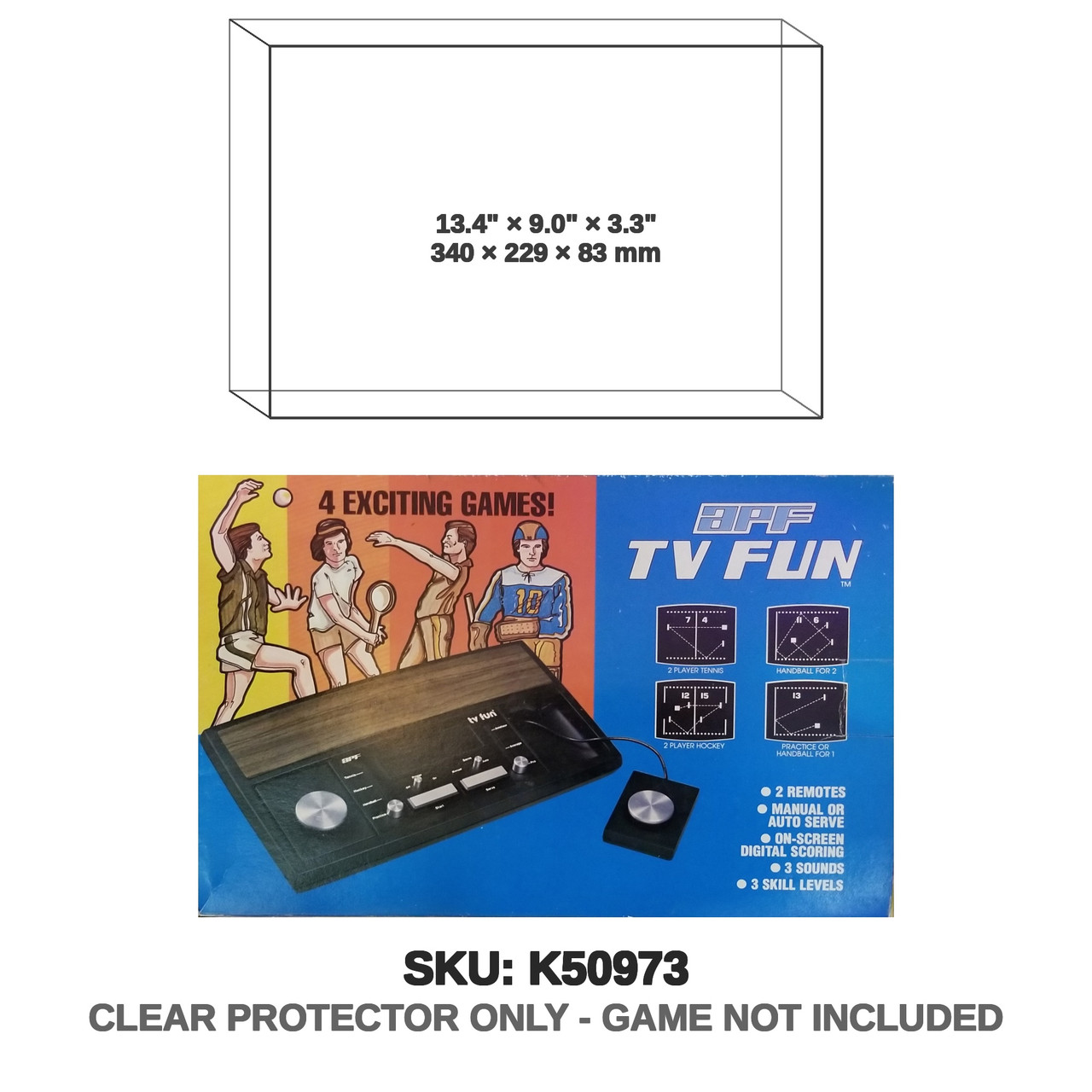 APF TV Fun 405 & 405A Console Box