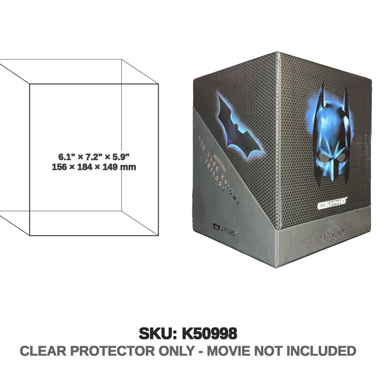 Batman The Dark Knight Trilogy One Click Blu-ray