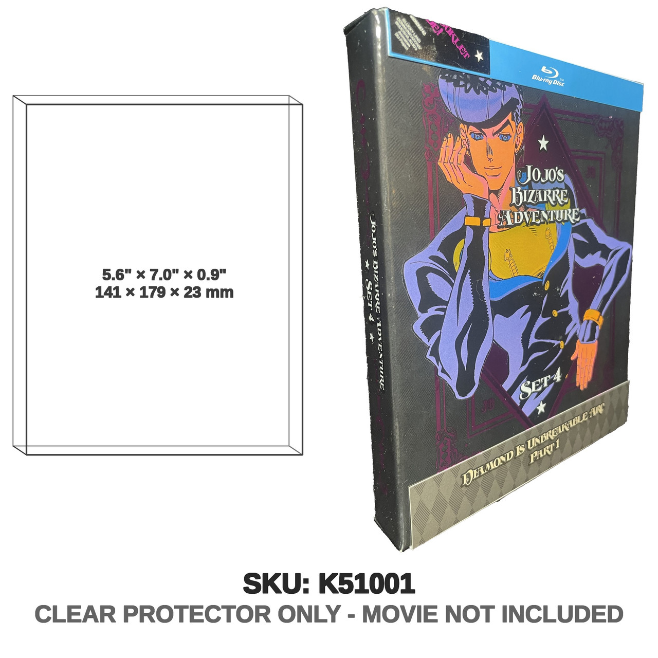 Bandai JoJo's Bizarre Adventure Blu-ray Set 4