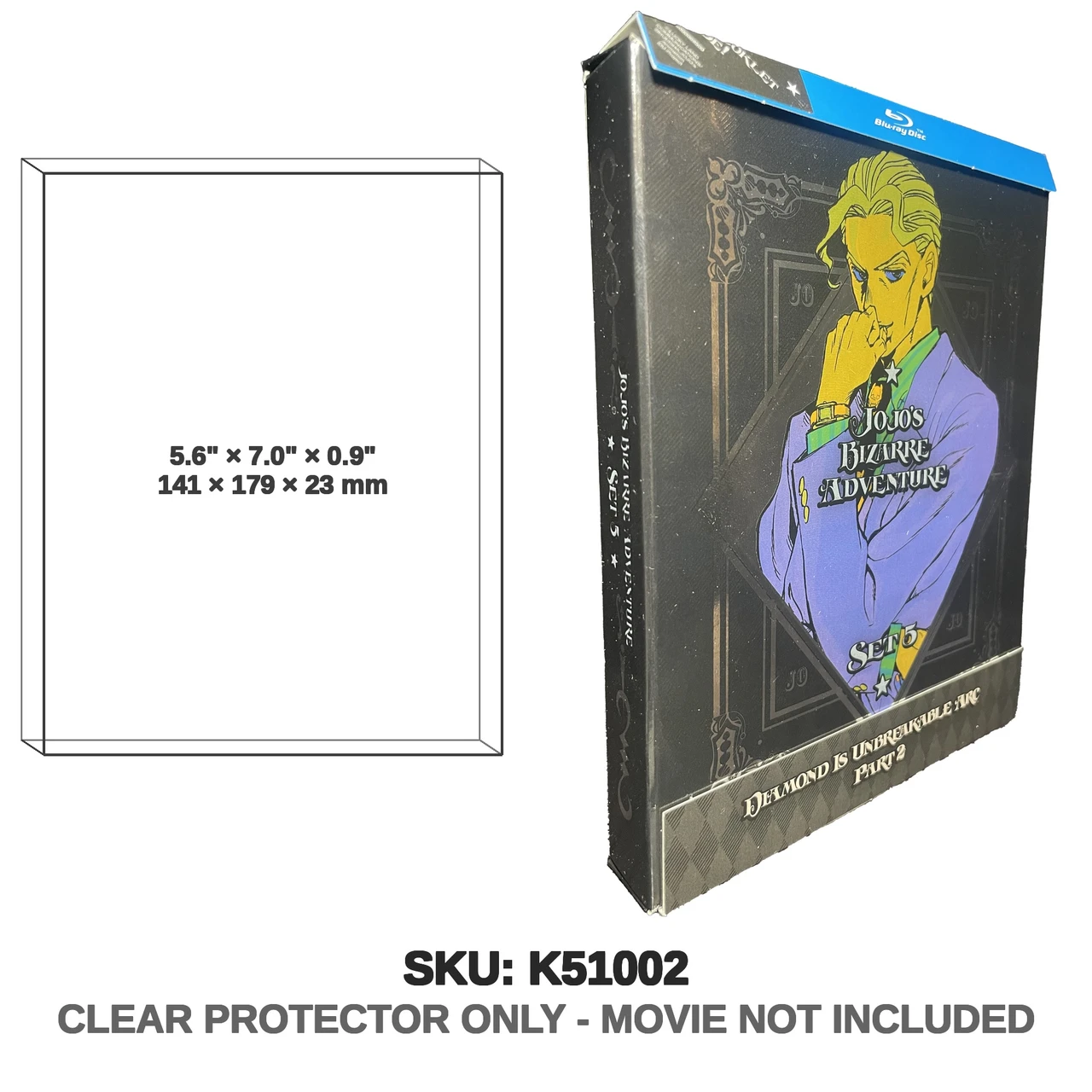 Toei Animation JoJo's Bizarre Adventure Blu-ray Set 5
