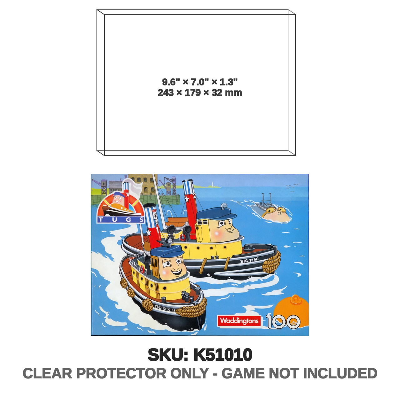 TUGS Waddingtons 100pc Jigsaw Puzzle