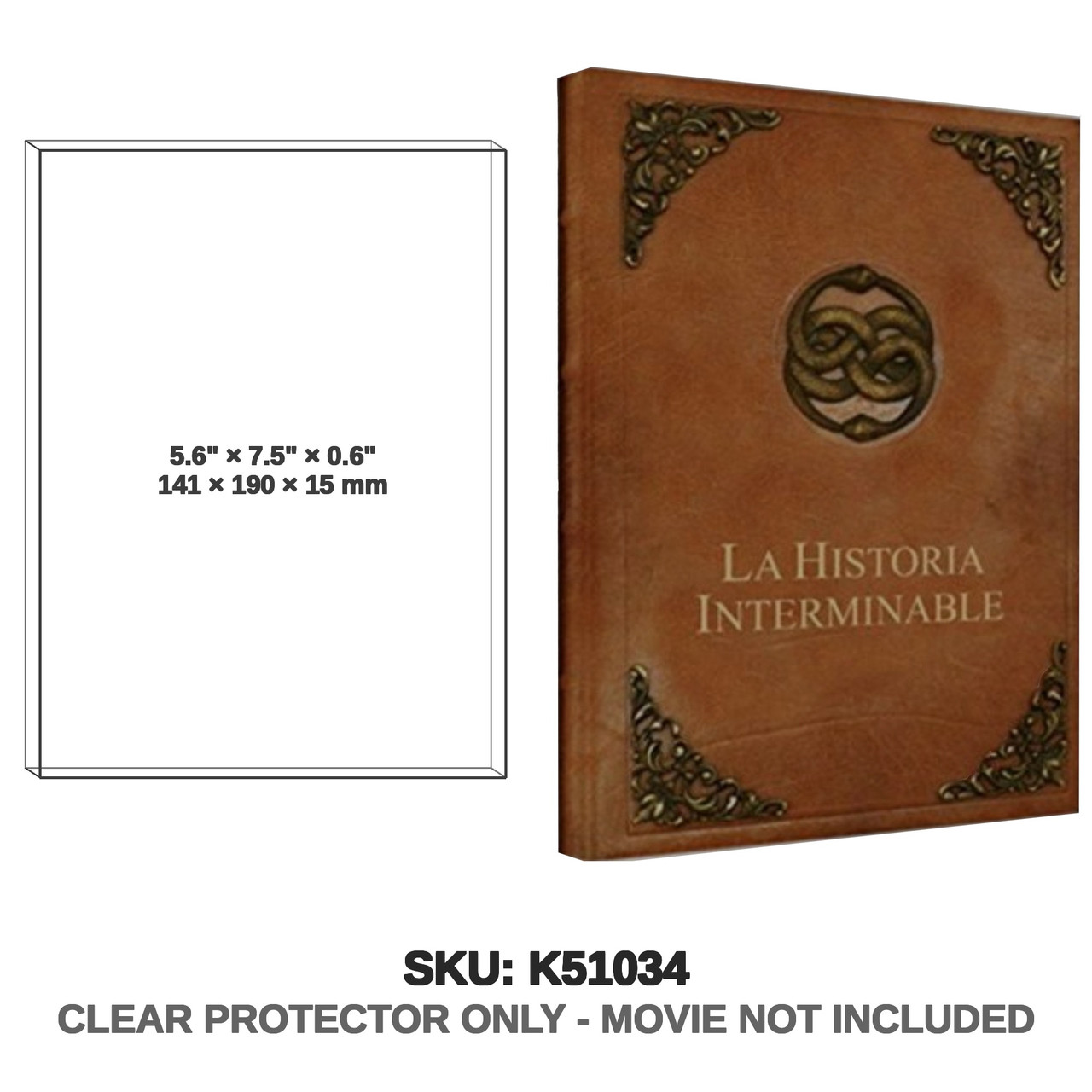 Warner Home Video The Neverending Story Spanish Release DVD