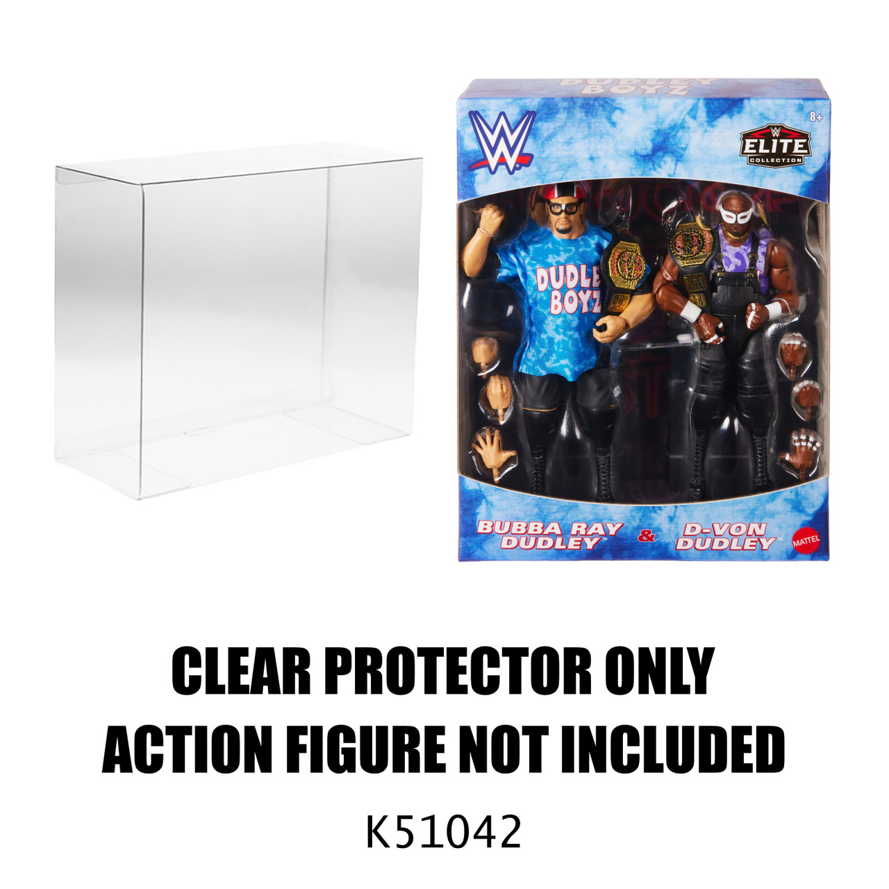Protector For WWE Elite Collection Dudley Boyz 2-Pack