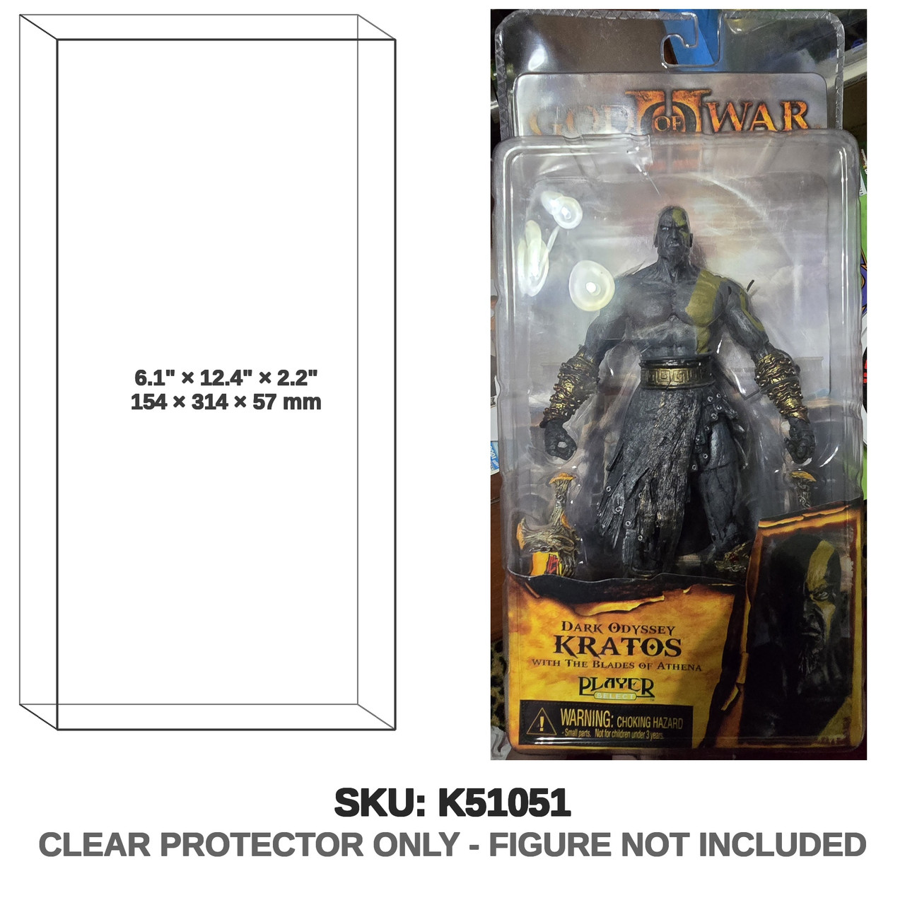 NECA God of War (Dark Odyssey Kratos) Action Figure