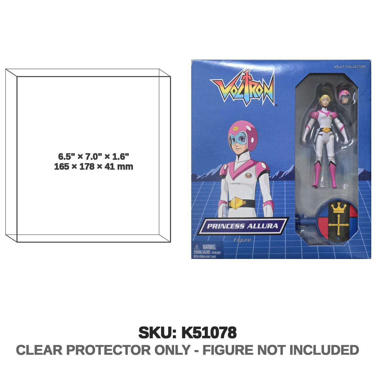 Princess Allura Voltron Matty Collector Figure