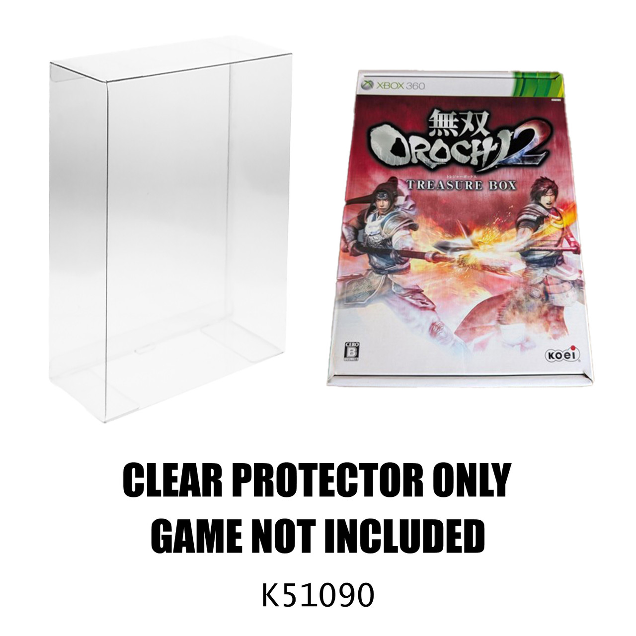Protector For Warriors Orochi 2 Treasure Box Xbox 360