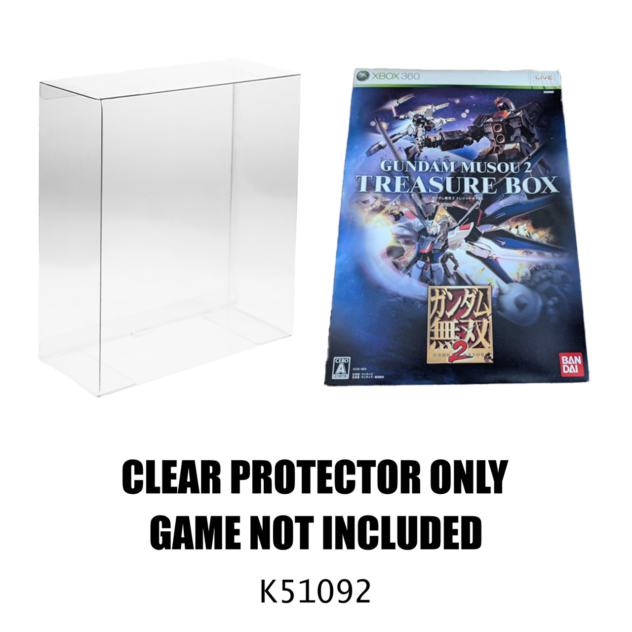 Protector For Dynasty Warriors: Gundam 2 Treasure Box Xbox 360