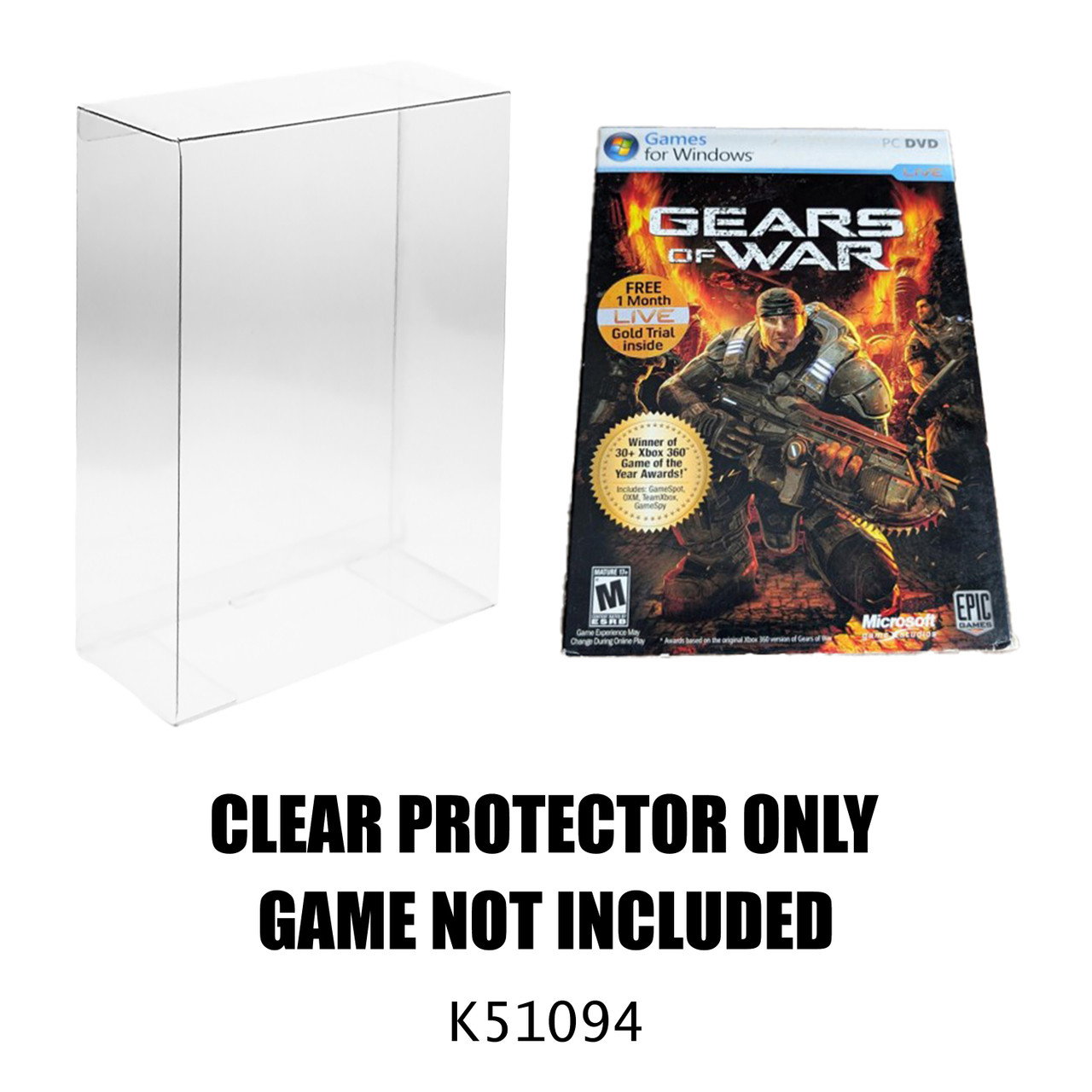 Protector For Gears of War Games For Windows Live