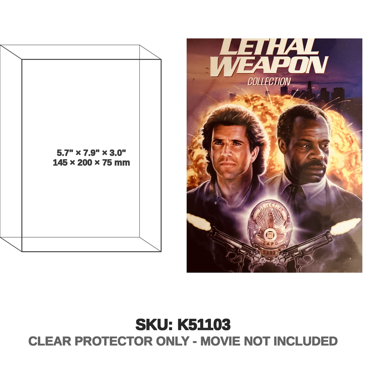 Infinity Pictures Lethal Weapon Collection Blu-ray