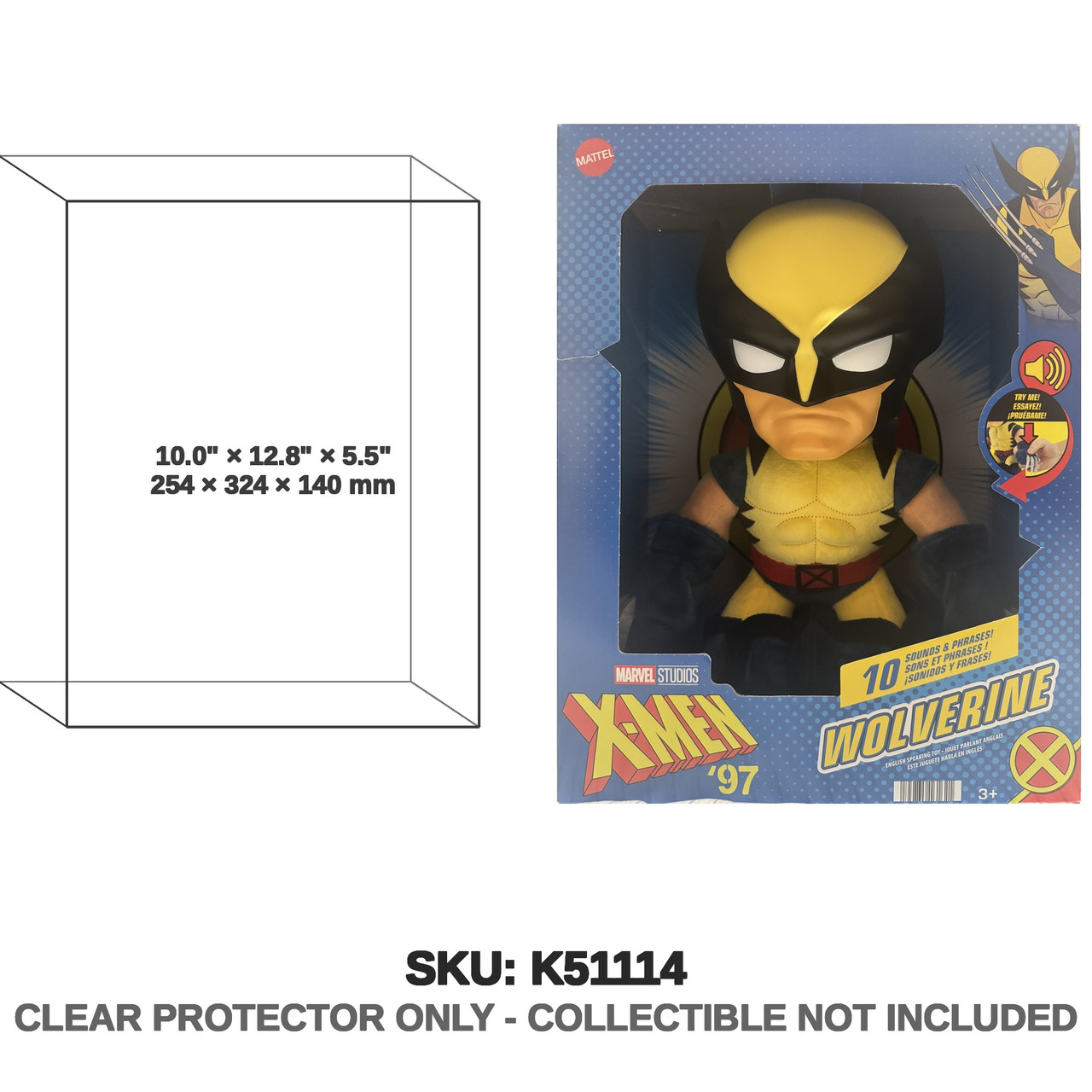 X-Men 97 Wolverine Plush