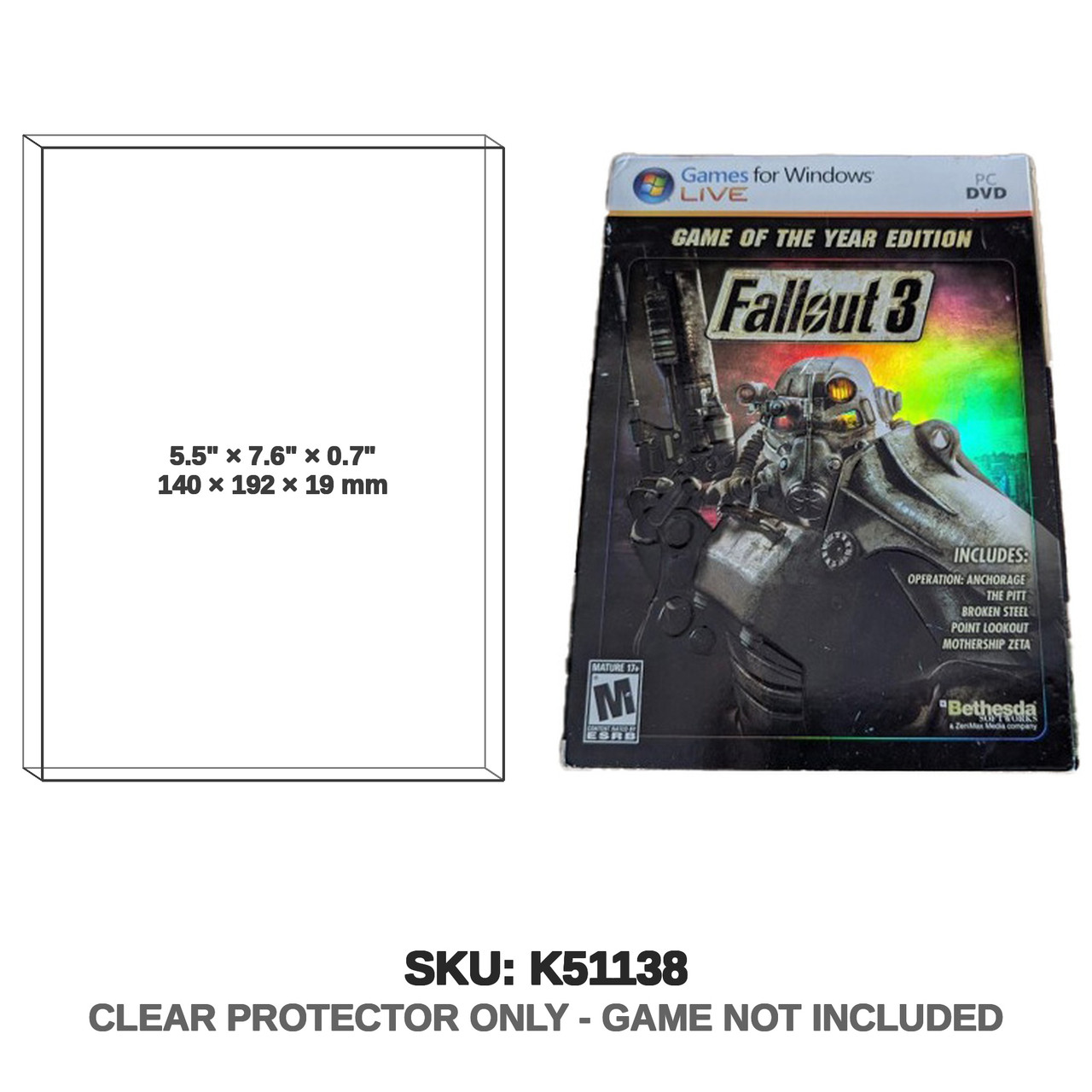 Microsoft Fallout 3 Game of the Year Edition PC
