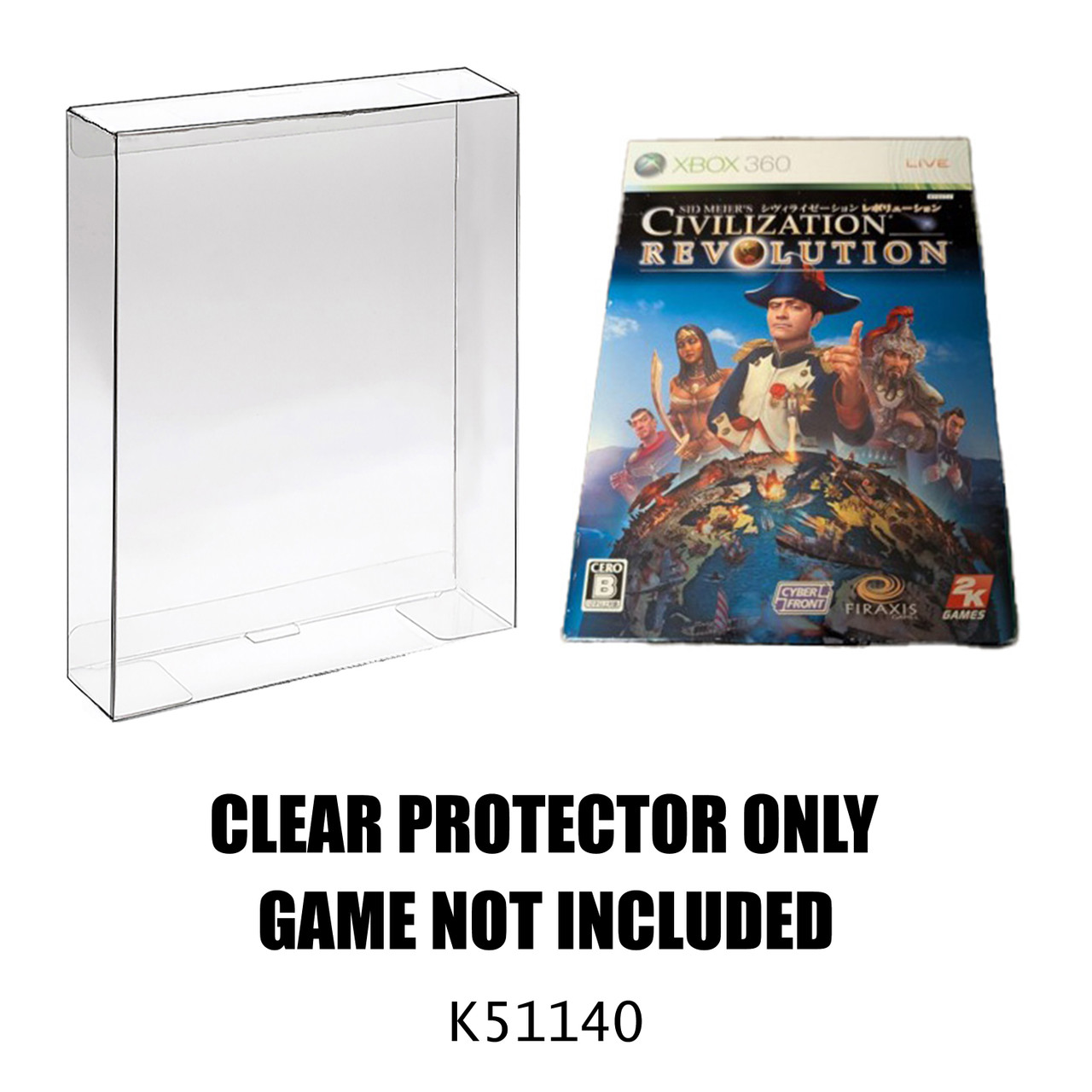 Protector For Civilization Revolution Xbox 360