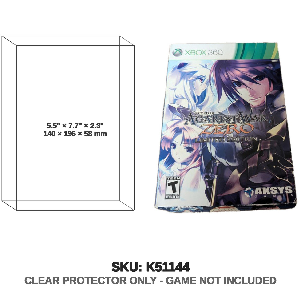 Record of Agarest War Zero Limited Edition Xbox 360