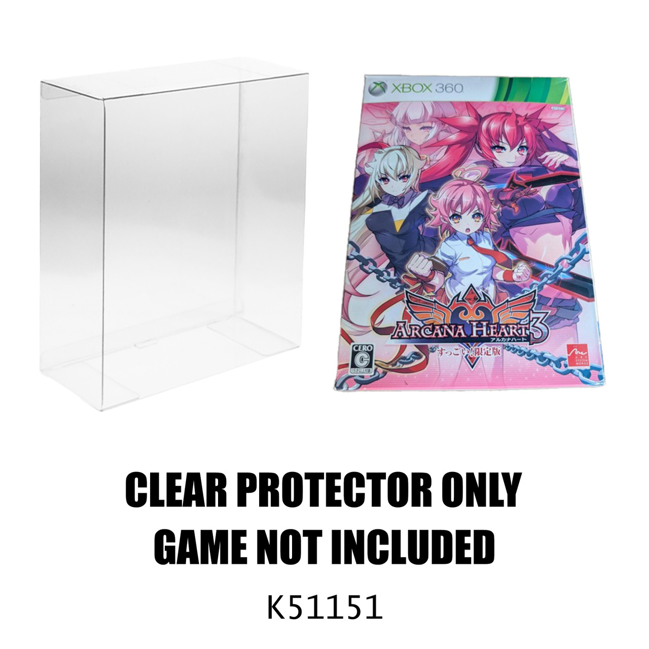 Protector For Arcana Heart 3 Limited Edition Xbox 360