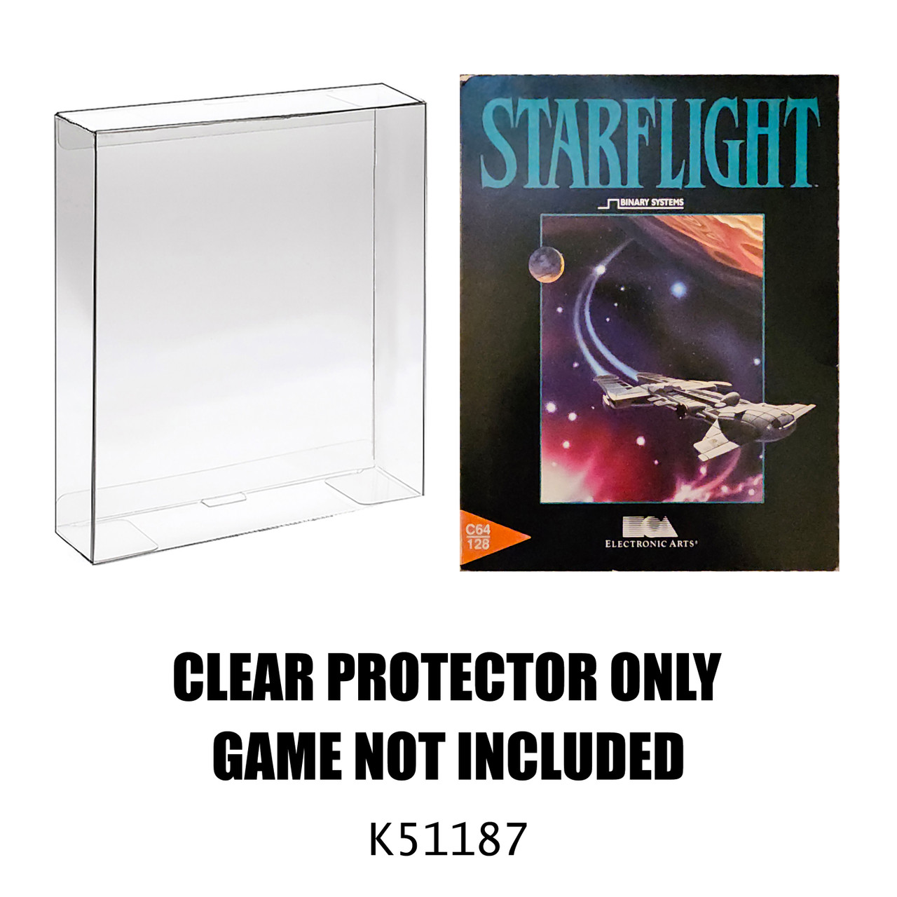 Protector For StarFlight Commodore 64/128