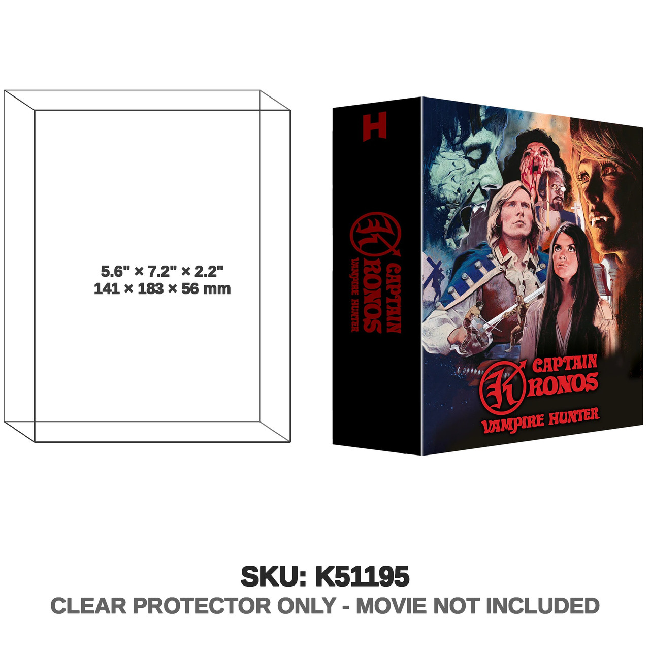 Captain Kronos Vampire Hunter Limited Collectors Edition Blu-ray