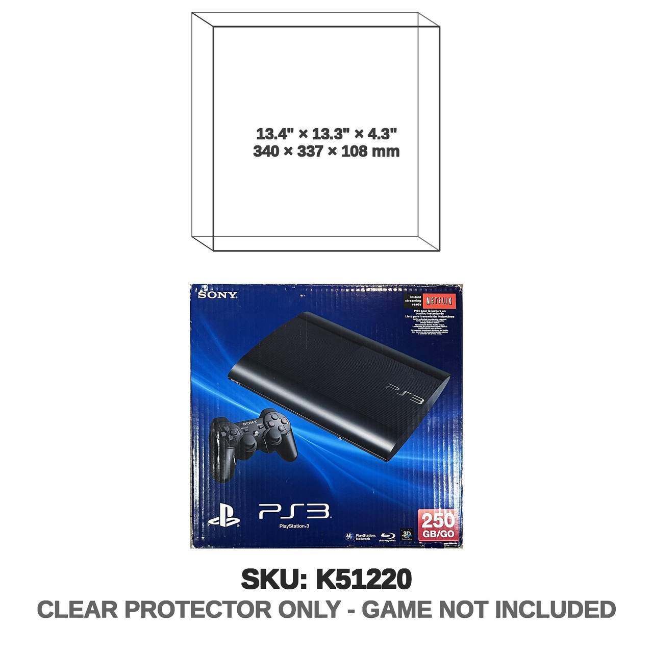 PlayStation 3 Super Slim 250GB Box