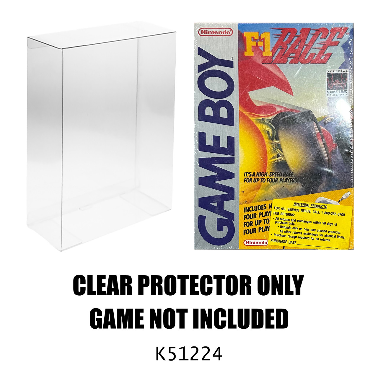 Protector For Nintendo Game Boy F-1 Race