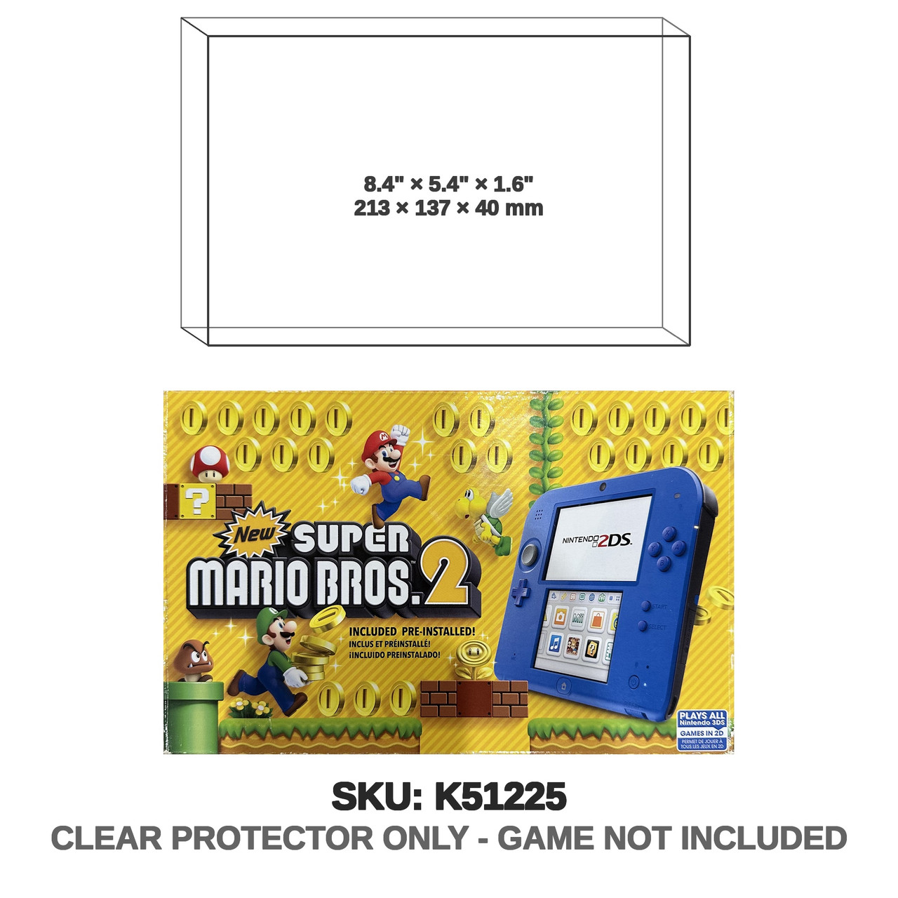 Nintendo 2DS New Super Mario Bros 2 Edition
