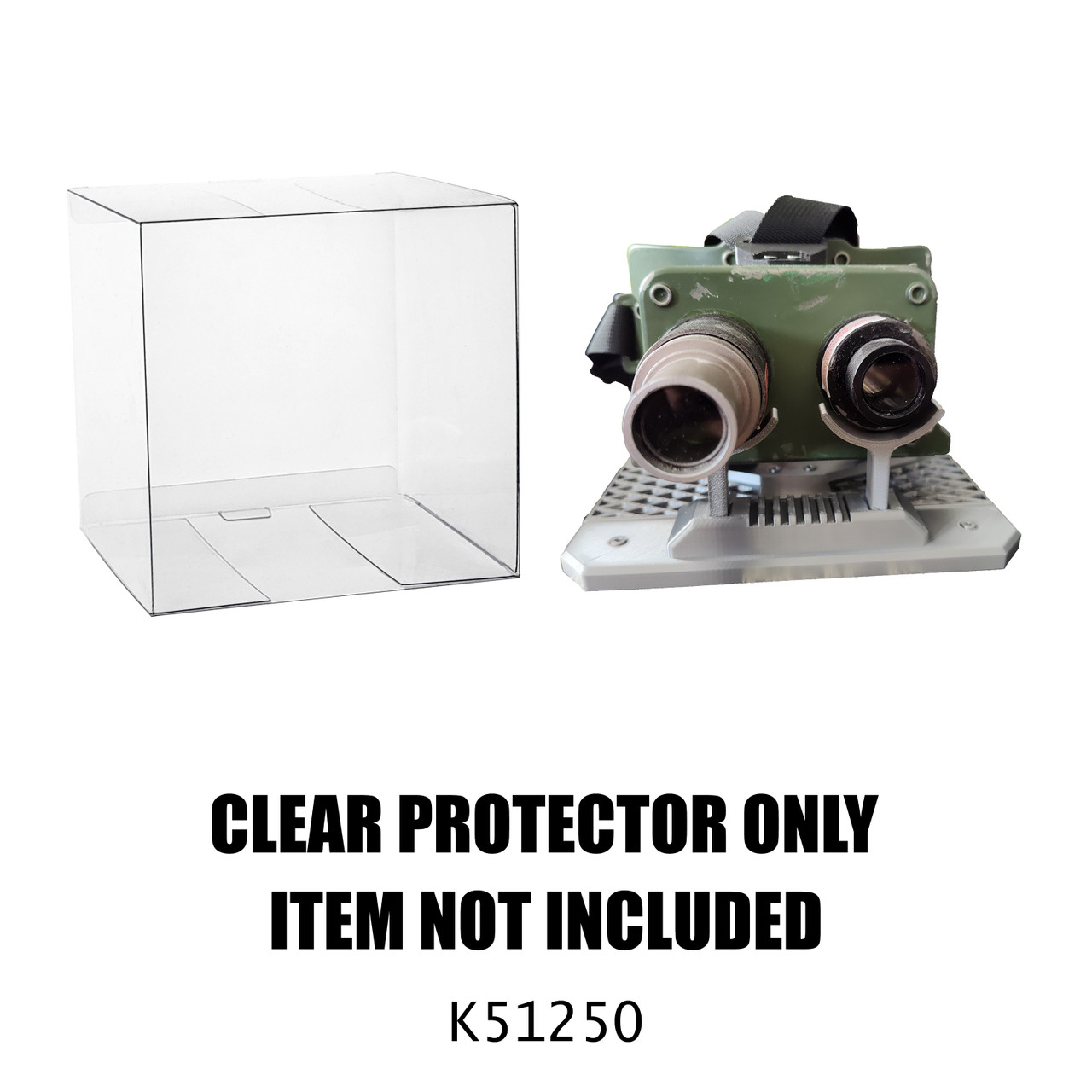 Protector For Spirit Halloween Ghostbusters Goggles and 3D Printed Stand