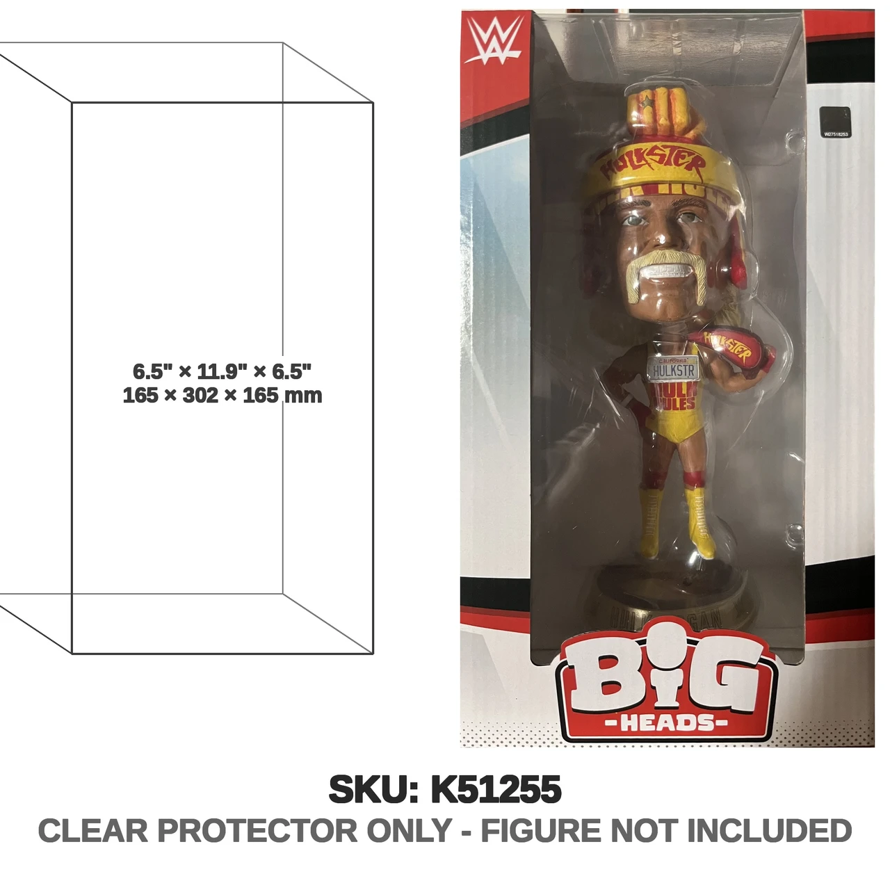 Hulk Hogan WWE Big Heads Figure