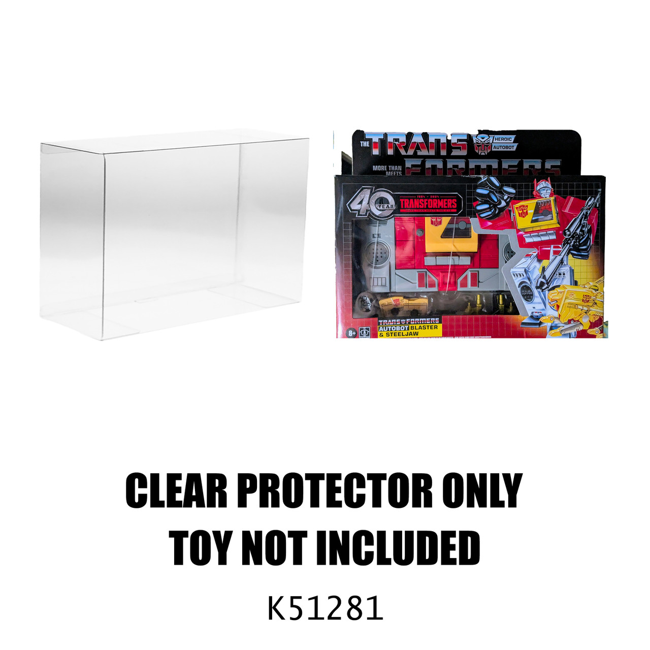 Protector For Transformers Autobot Blaster And Steeljaw