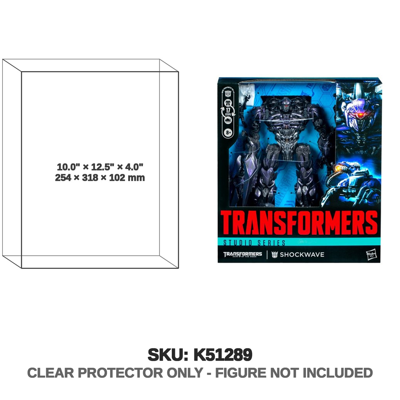 Shockwave Transformers Studio Series Dark of the Moon Figure