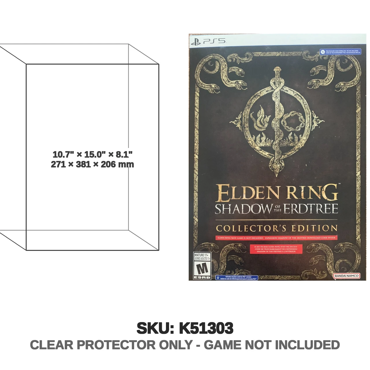Elden Ring Shadow of the Erdtree PS5 Collector's Edition