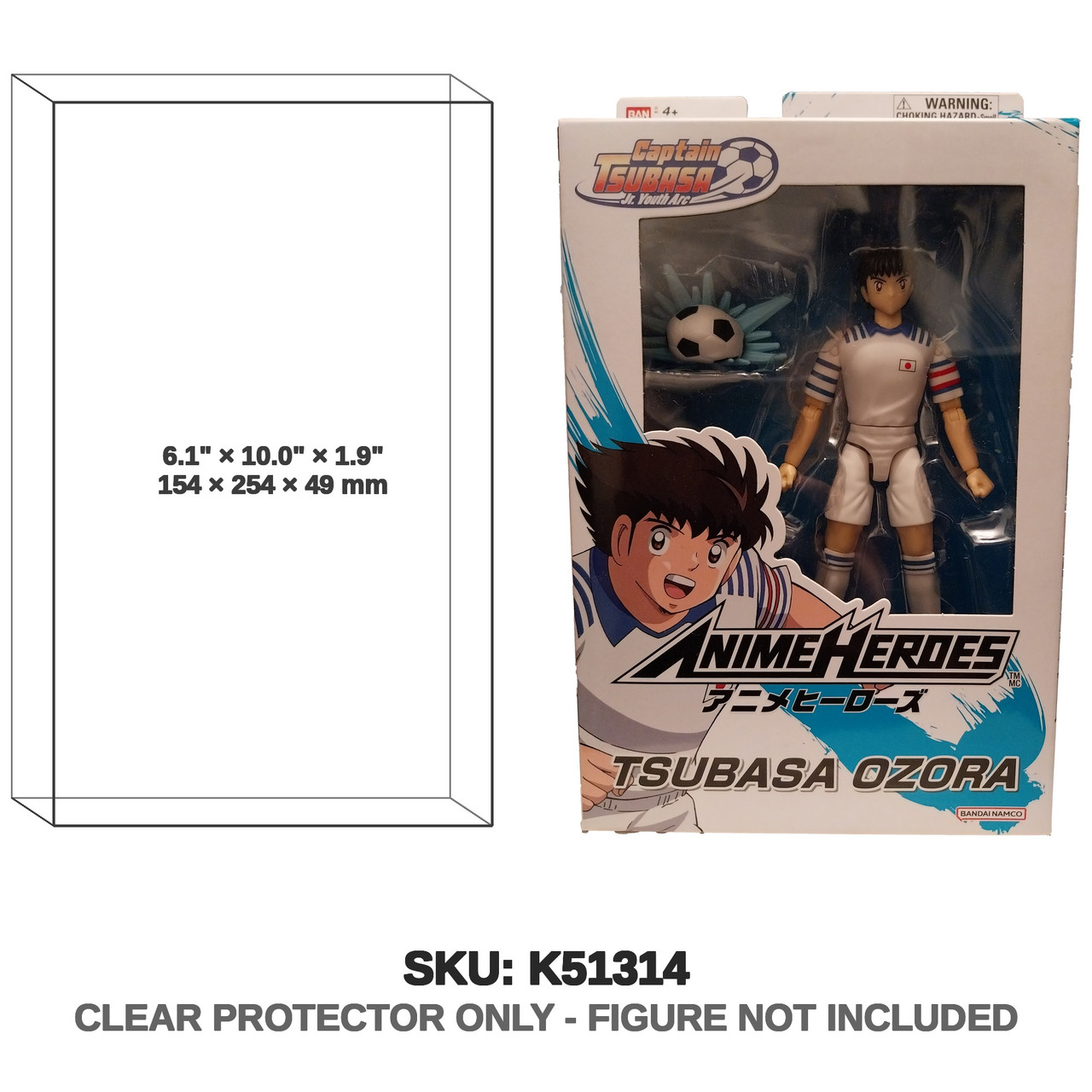 Captain Tsubasa Ozora Anime Heroes Figure