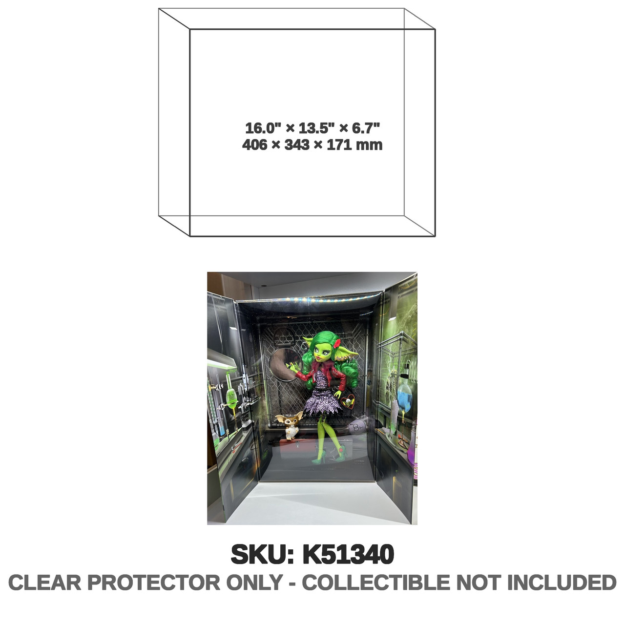 Monster High Greta Doll With Doors Open