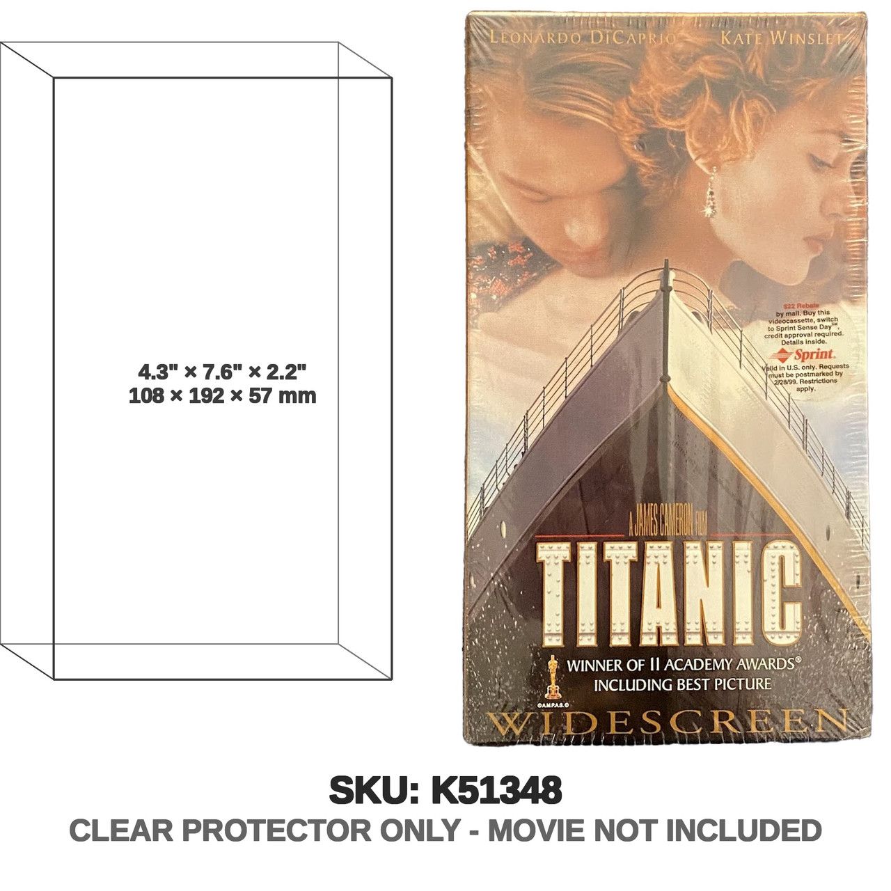 Titanic Widescreen Double VHS