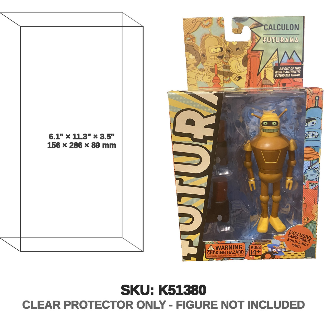 Calculon Futurama Figure