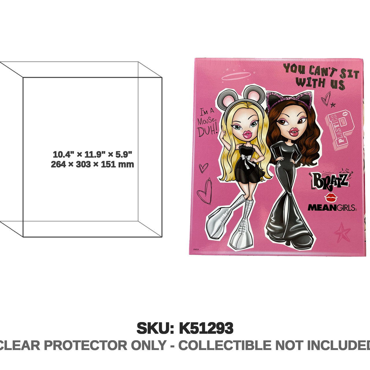 Bratz x Mean Girls Collector Dolls - Karen & Gretchen 2-Pack