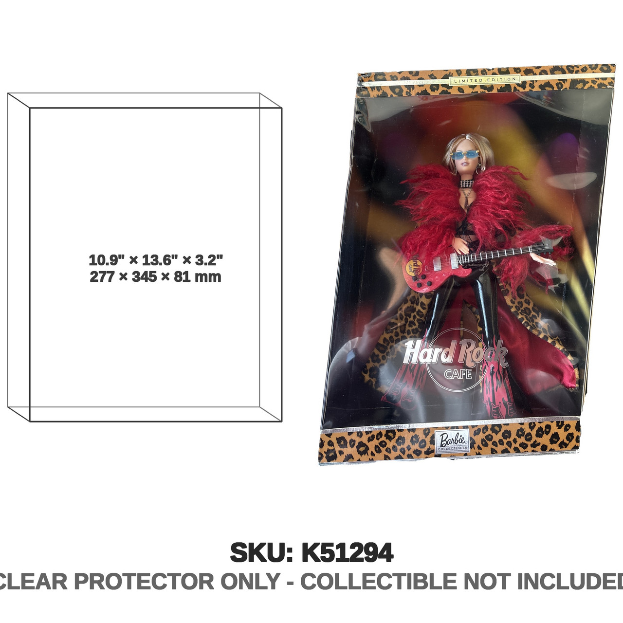 Mattel Barbie Collection Hard Rock Café B2579 Wild Rocking Outfit 2003