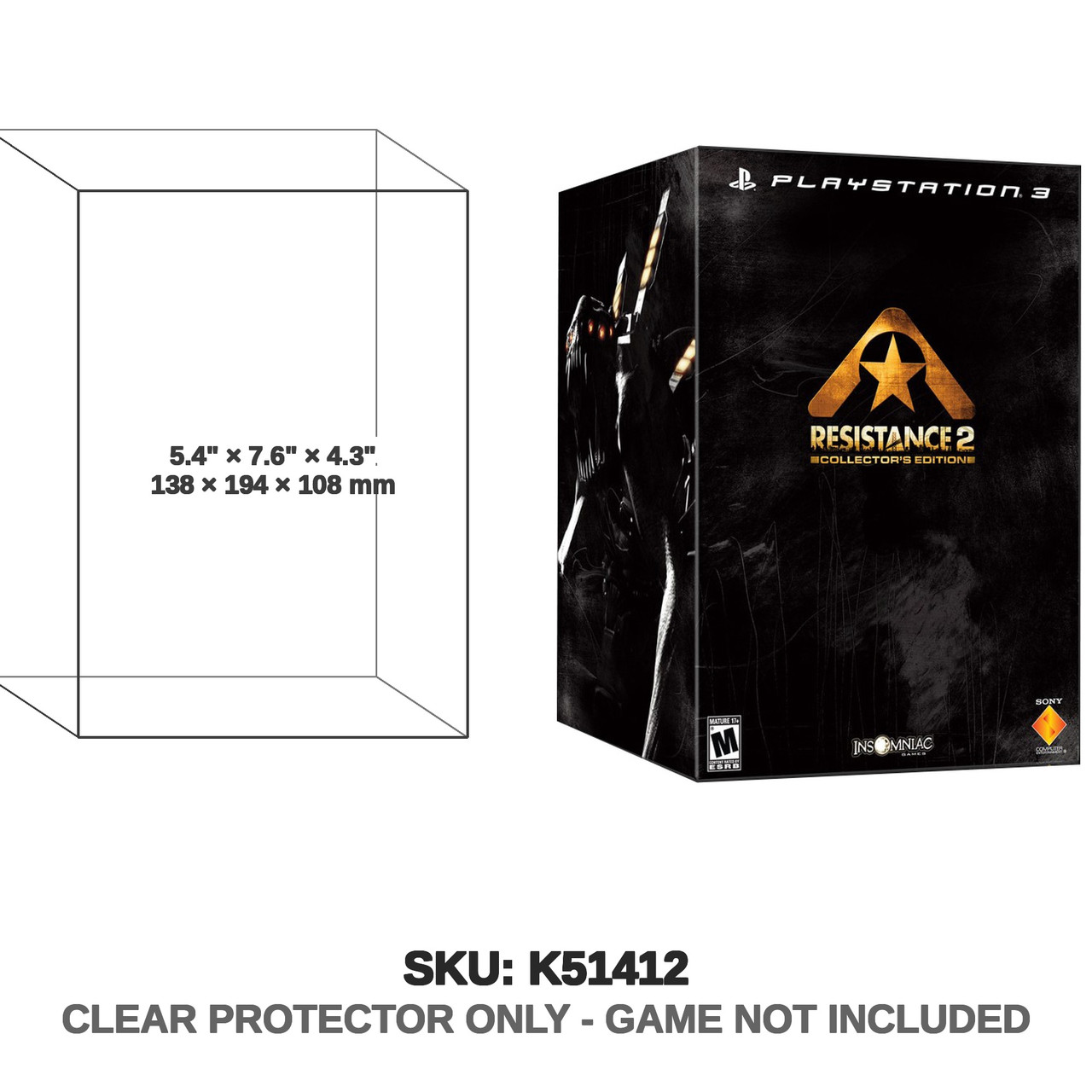 Resistance 2 PS3 Collector's Edition