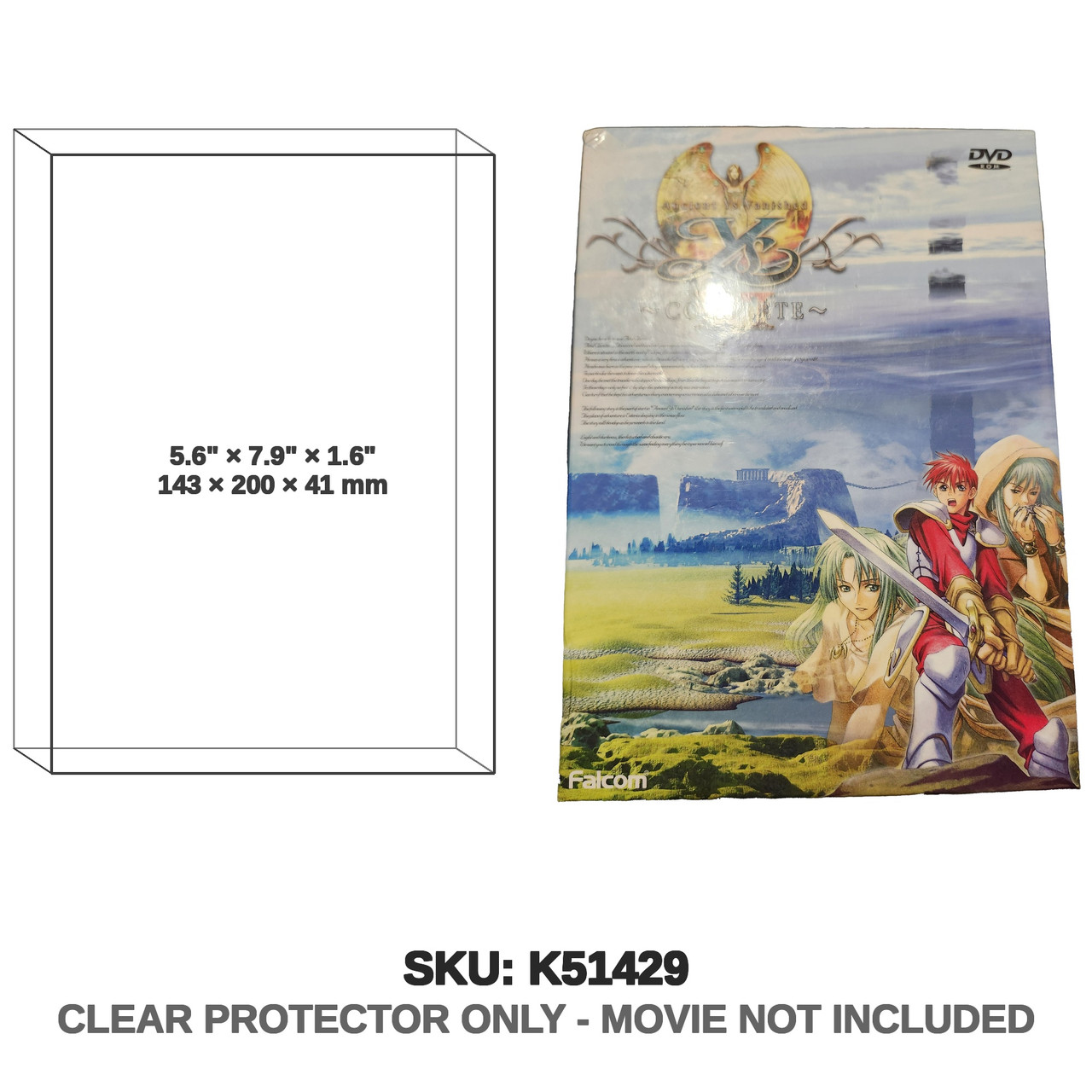 Falcom Ys I & II Complete CD