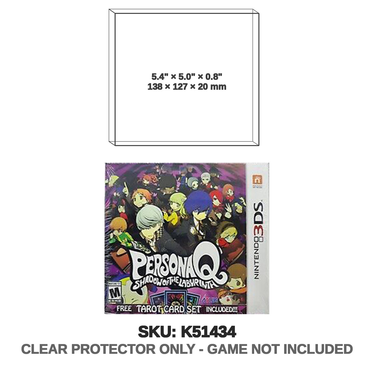 Nintendo 3DS Persona Q Shadow Of The Labarinth Tarot Card Edition