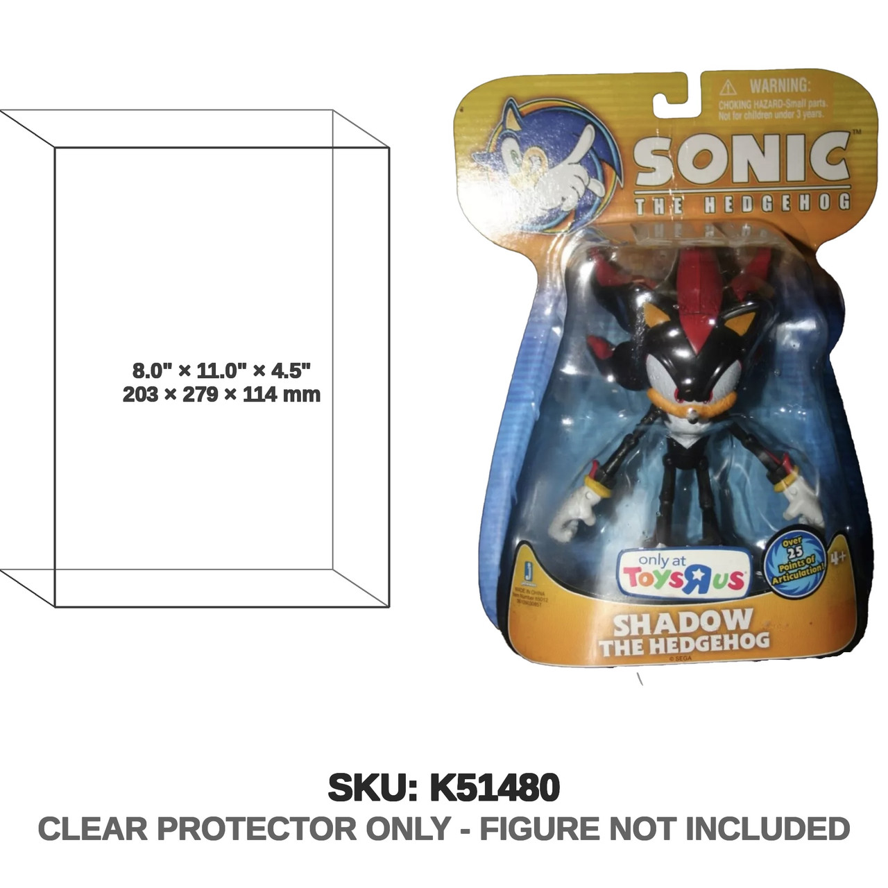Shadow Sonic the Hedgehog Super Poser Figure
