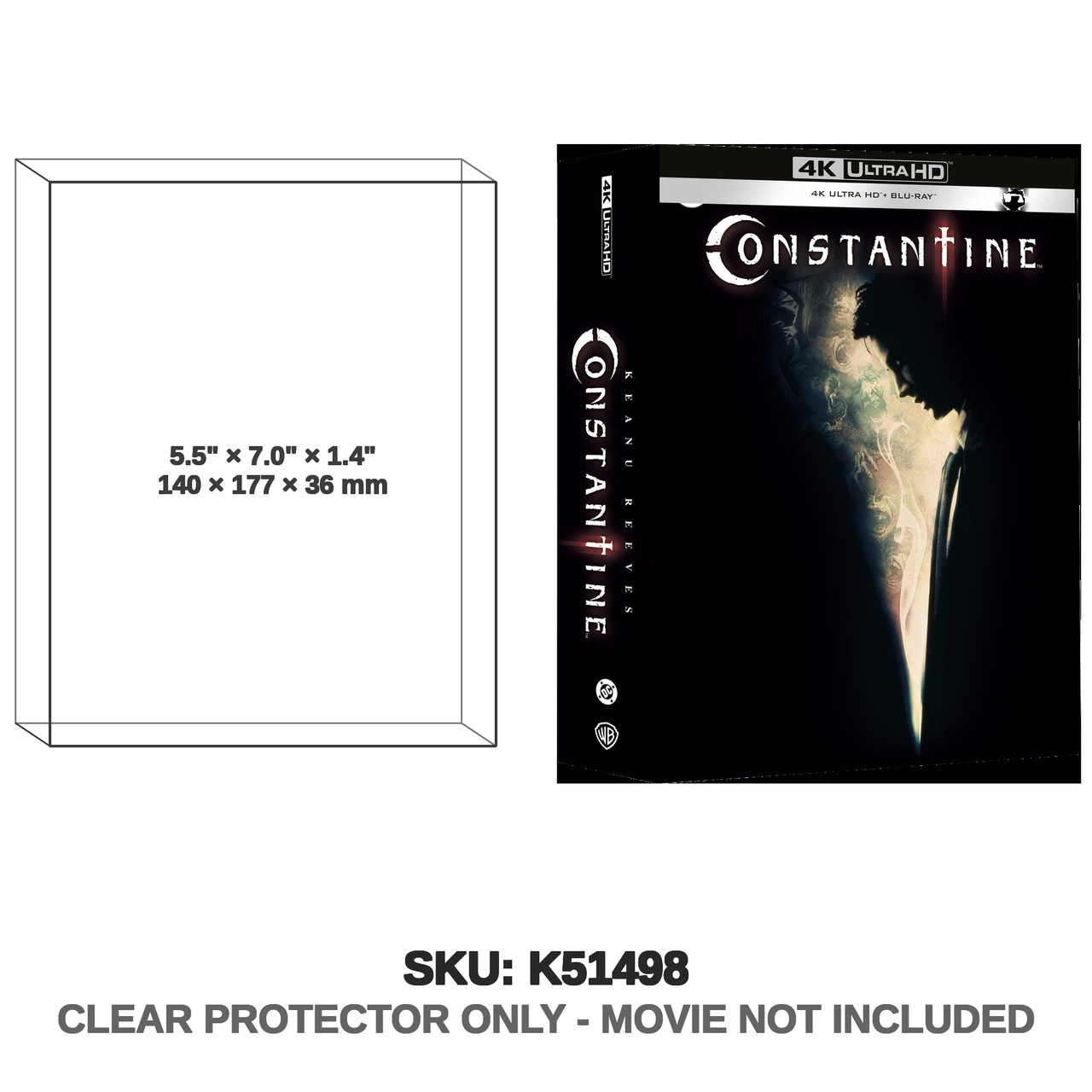 Constantine 20th Anniversary Collector Edition 4K Blu-ray
