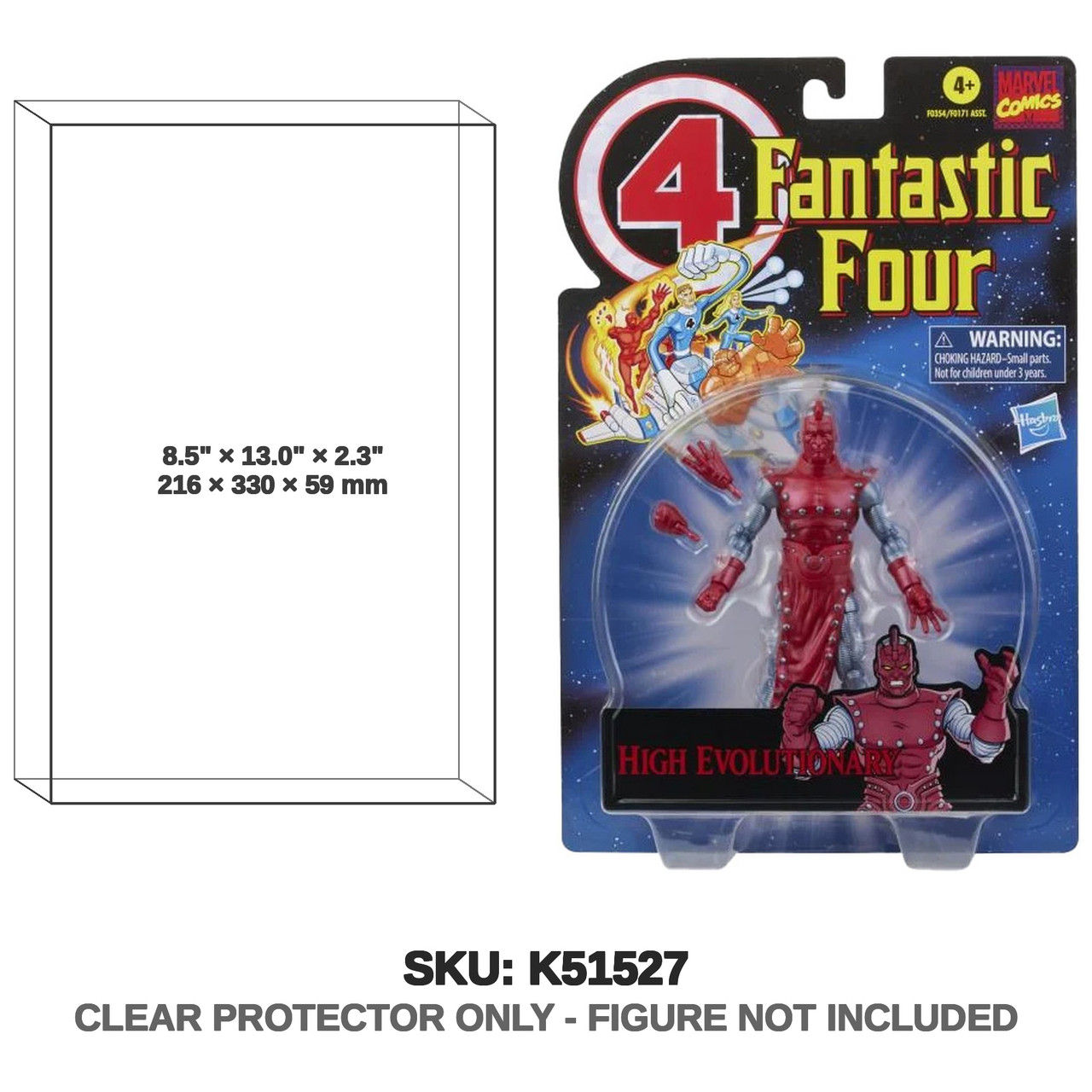 Hasbro Marvel Legends Retro Fantastic Four High Evolutionary