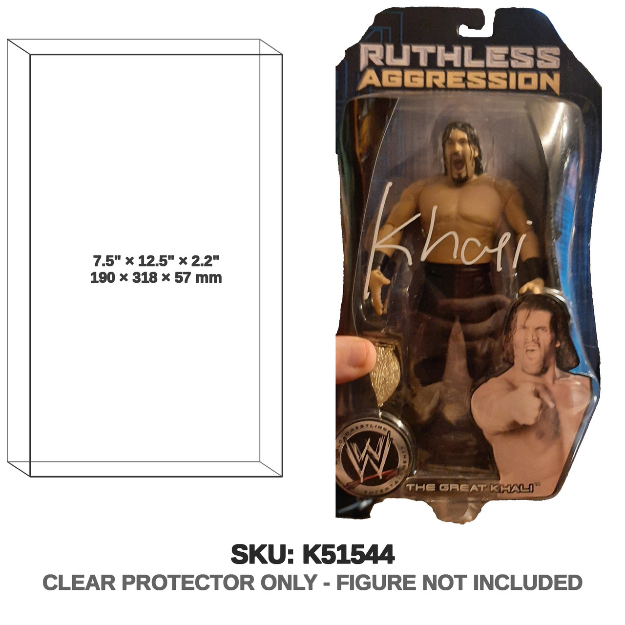 The Great Khali WWE Ruthless Aggression Figure