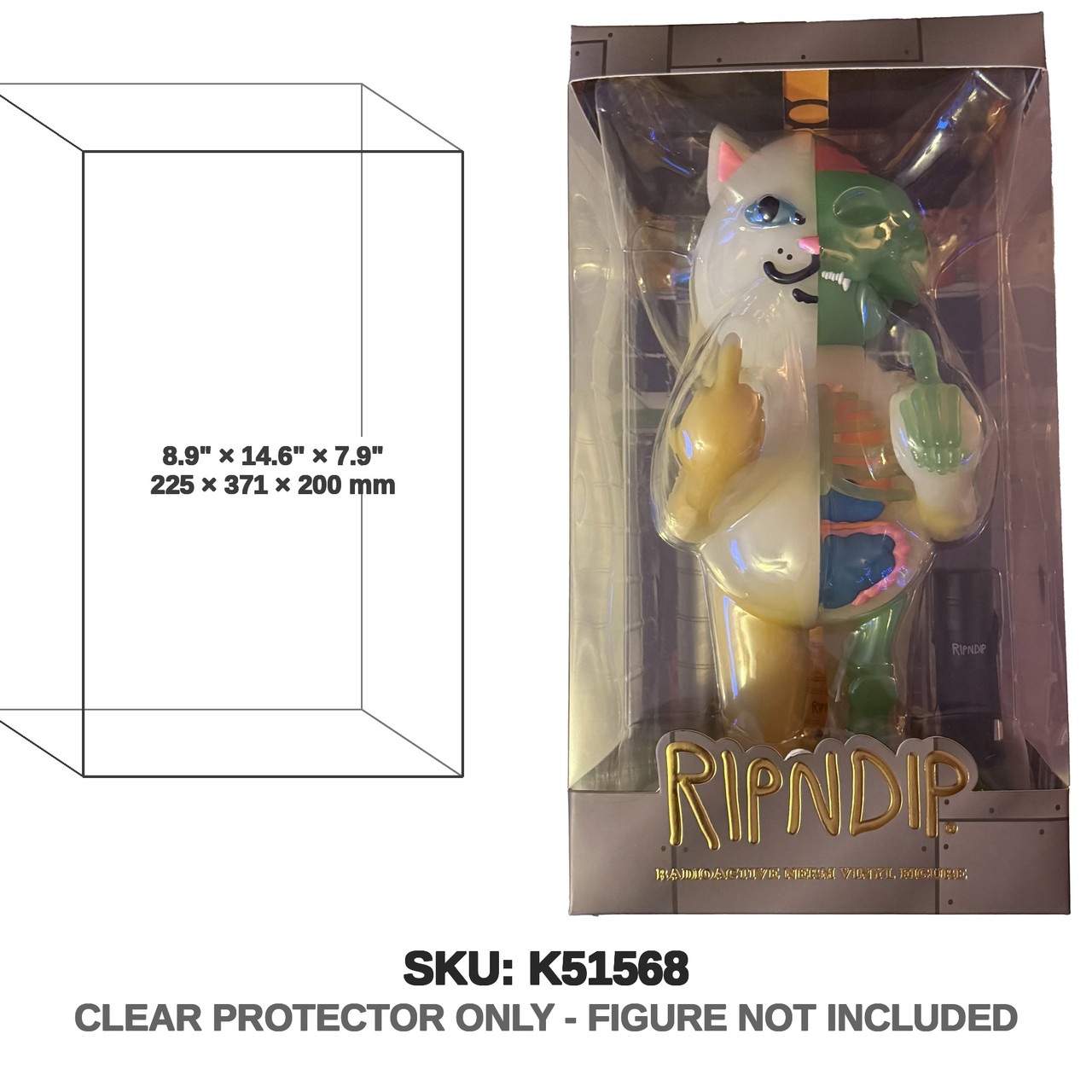 RipNDip NERM Radioactive Nerm Vinyl Figure