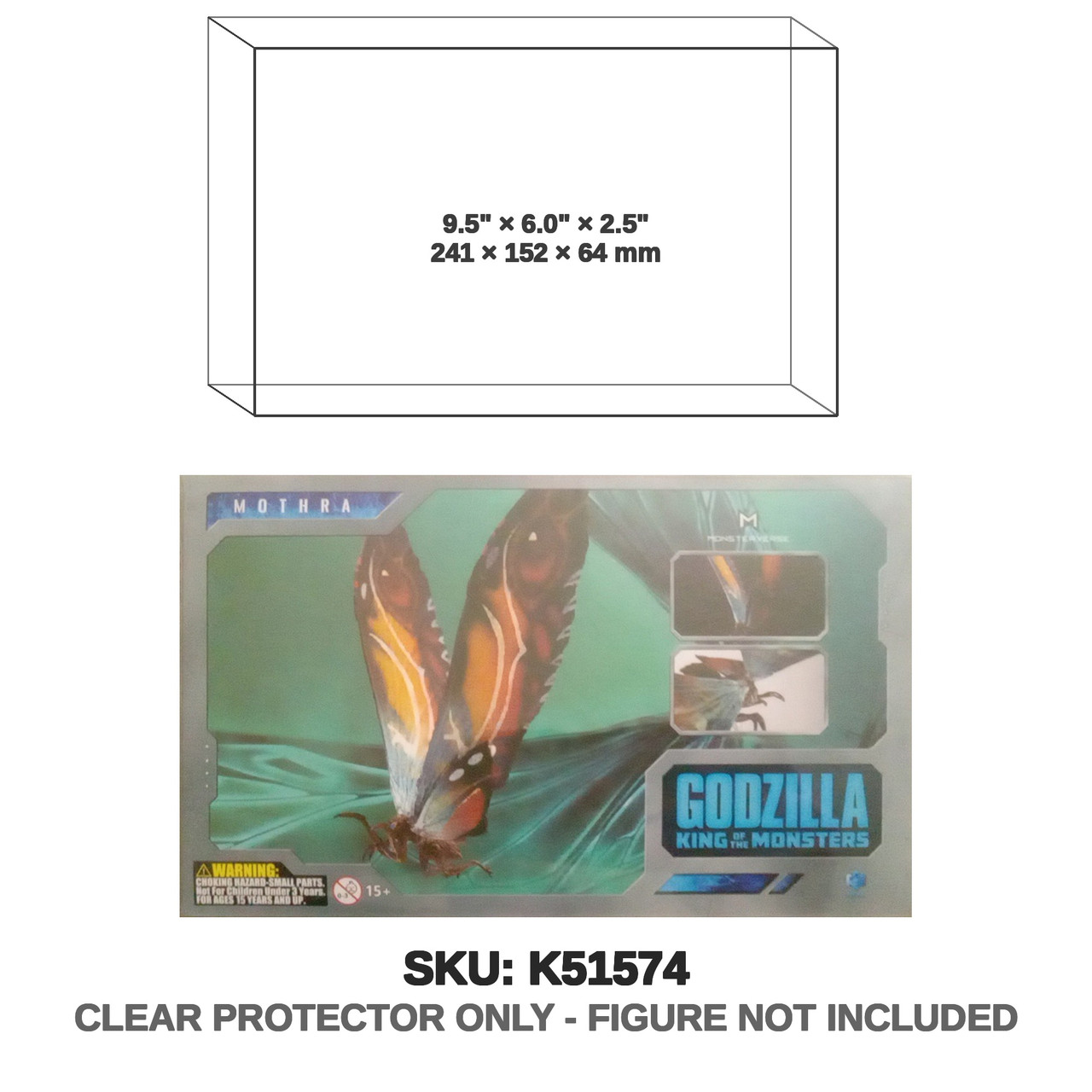 Hiya Toys Godzilla King of the Monsters Mothra