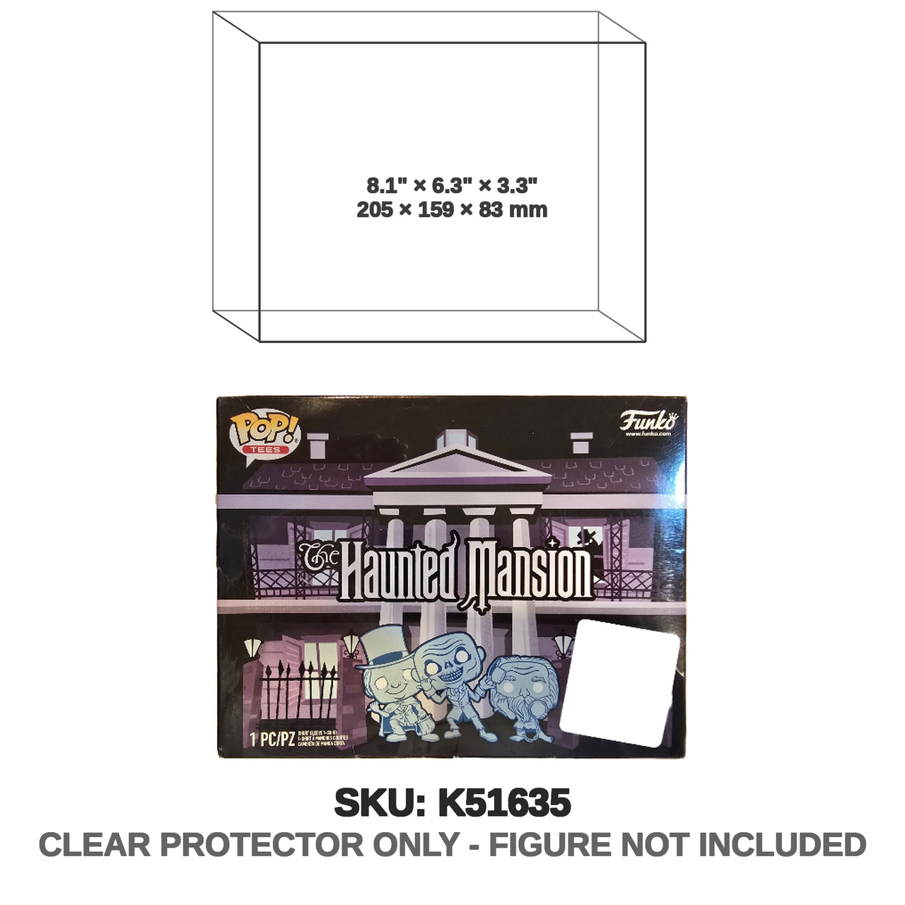 Funko Pop Tees Haunted Mansion Unisex T-shirt