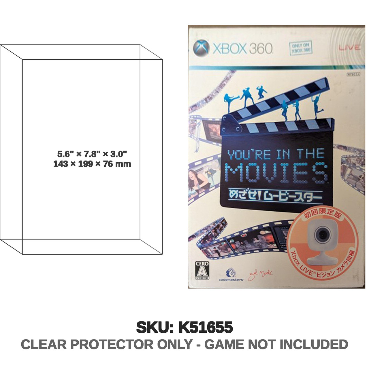 Microsoft You're In The Movies Xbox 360 Japan