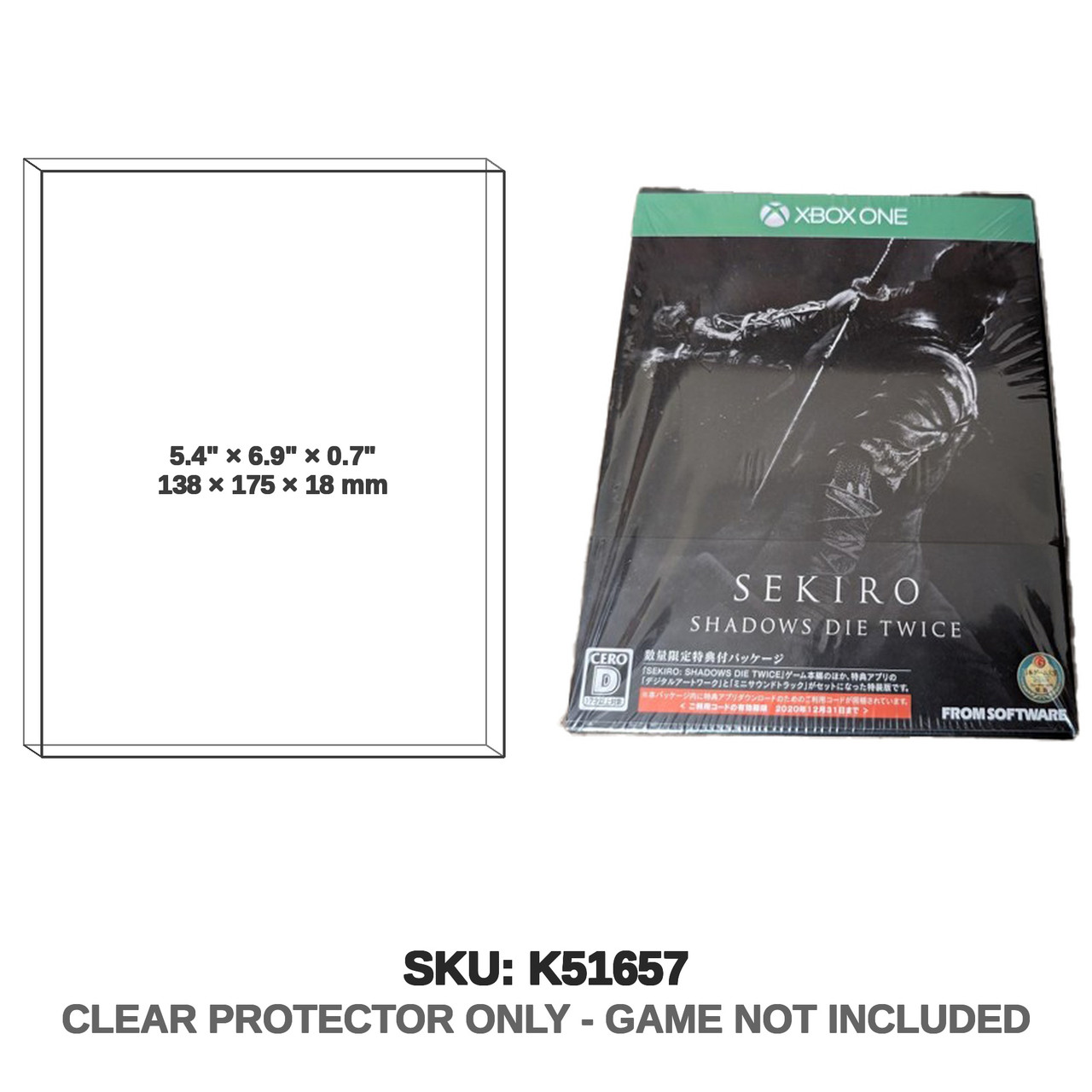 Microsoft Sekiro Shadows Die Twice Xbox One