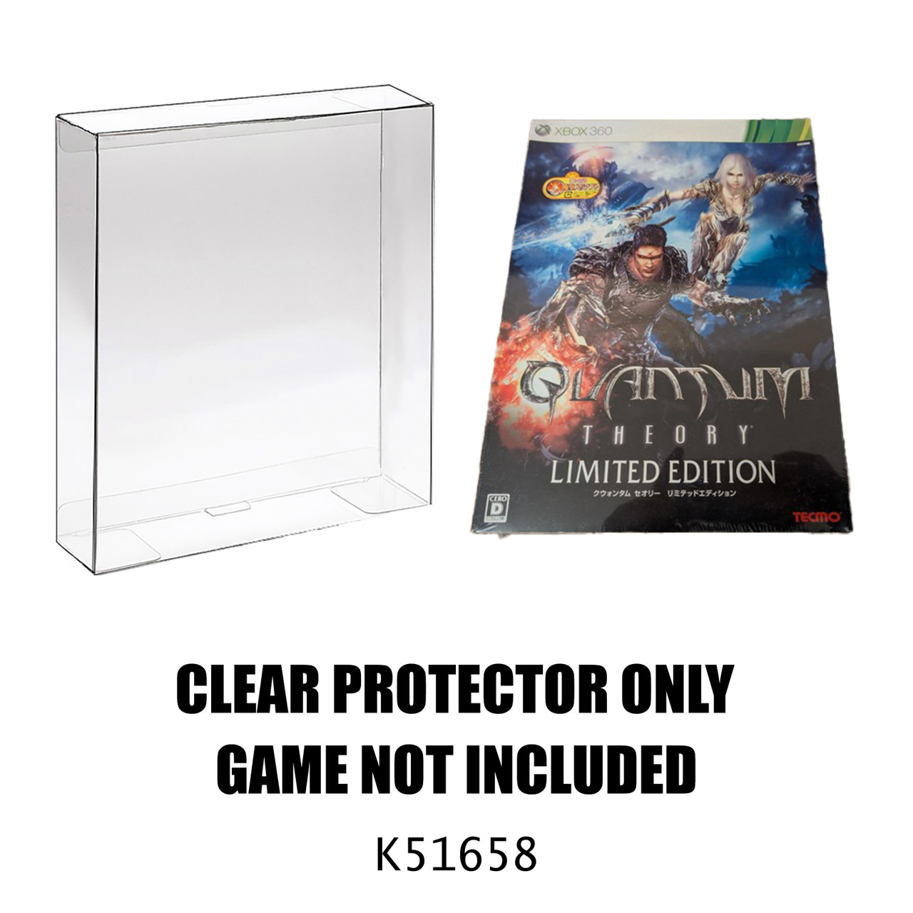 Protector For Quantum Theory Limited Edition Xbox 360 Japan