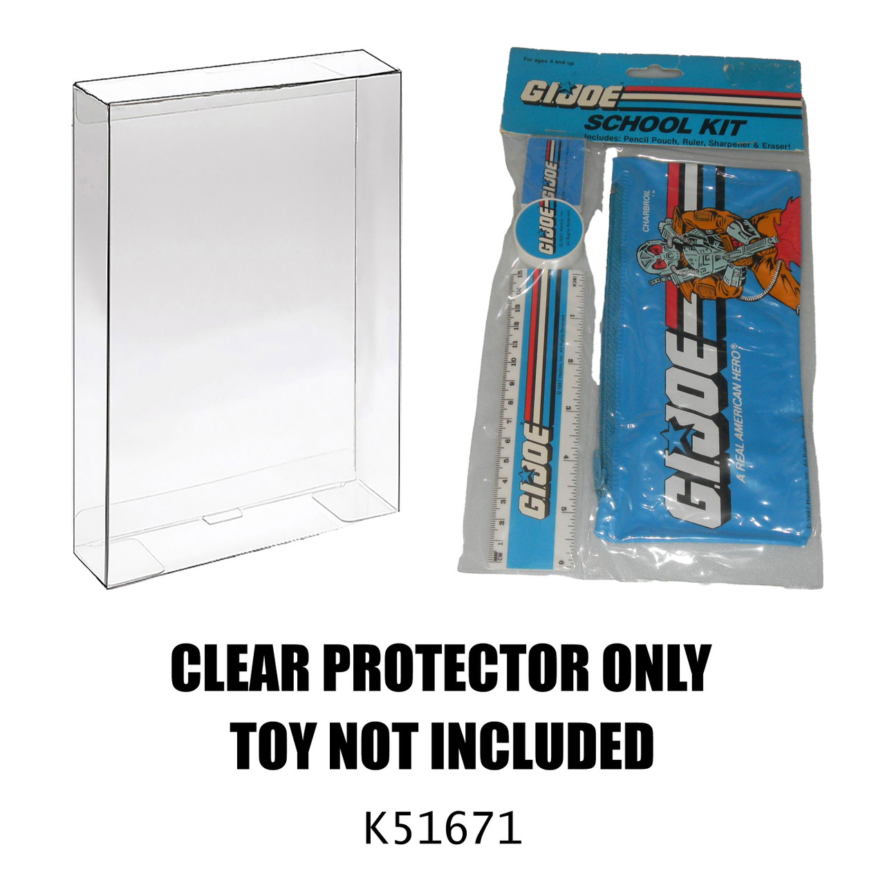 Protector For Hasbro G.I. Joe School Kit