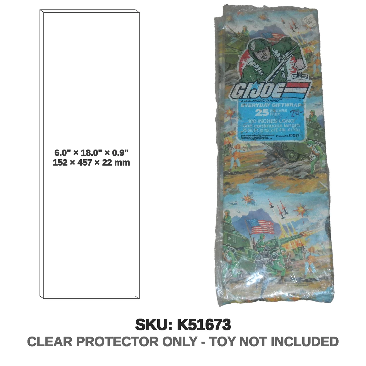 G.I. Joe A Real American Hero Everyday Giftwrap