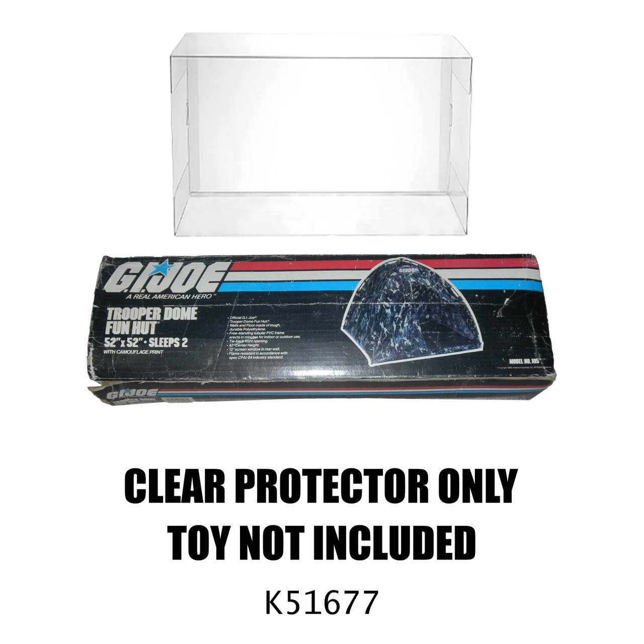 Protector For Hasbro G.I. Joe Trooper Dome Fun Hut Outdoor